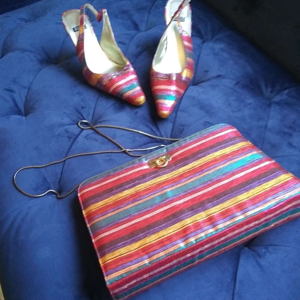 heels and purse